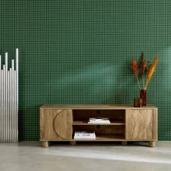 TV-meubel houtdecor 2 omkeerbare deuren