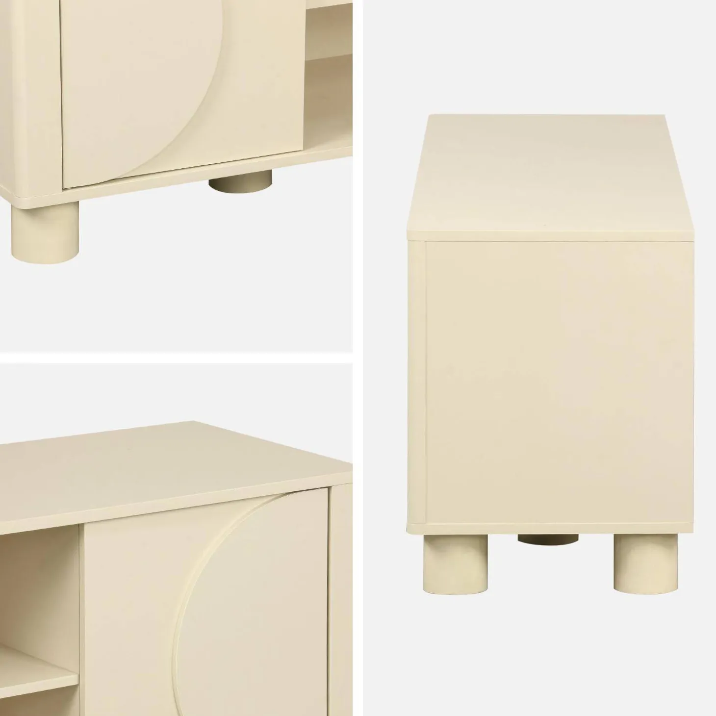TV-meubel houtdecor 2 omkeerbare deuren