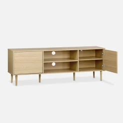 TV-meubel met houtlook, 160cm