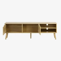TV-meubel, notenhout decor, 2 deuren, 160cm