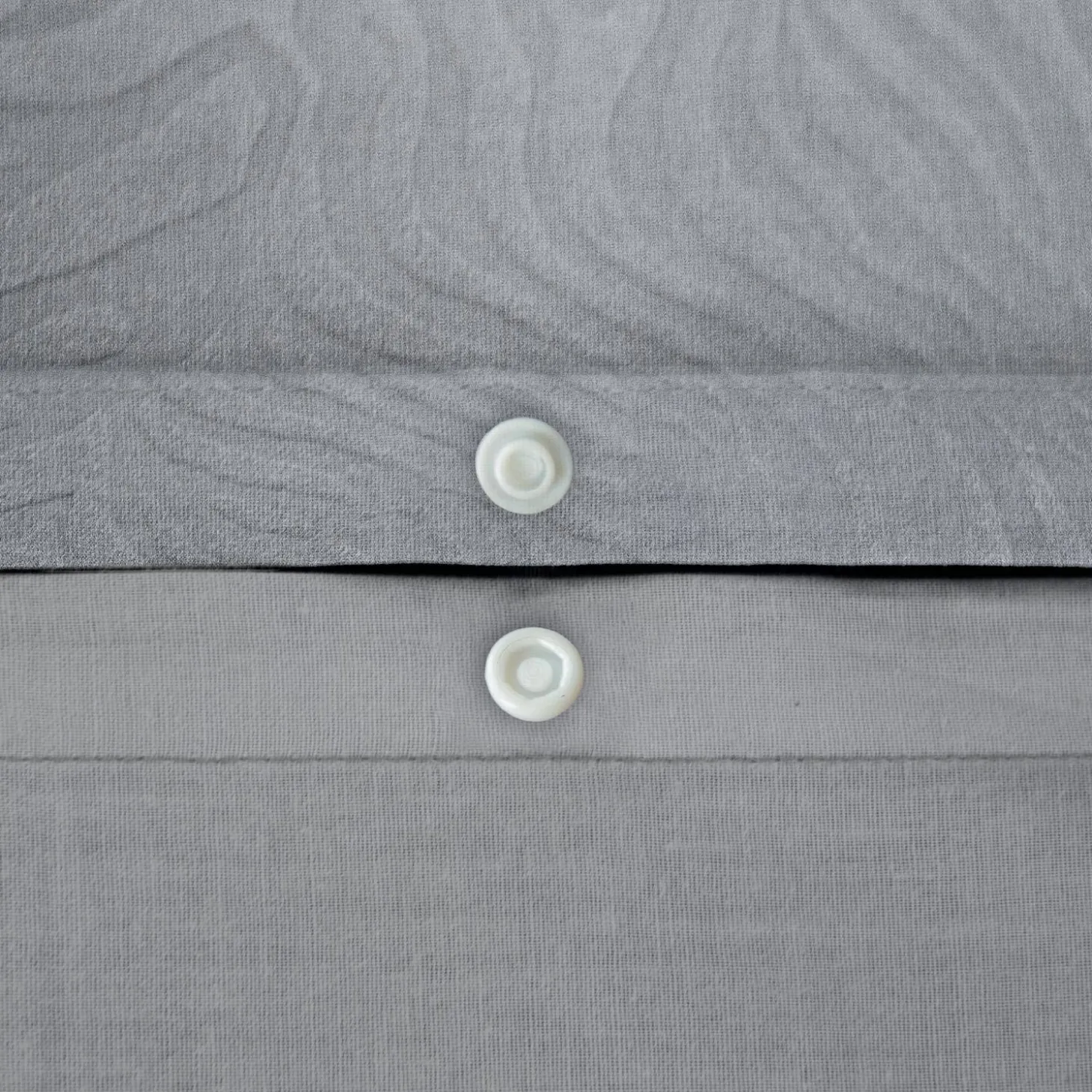 Tweepersoons beddengoed met grijze zebraprint omkeerbaar polyester