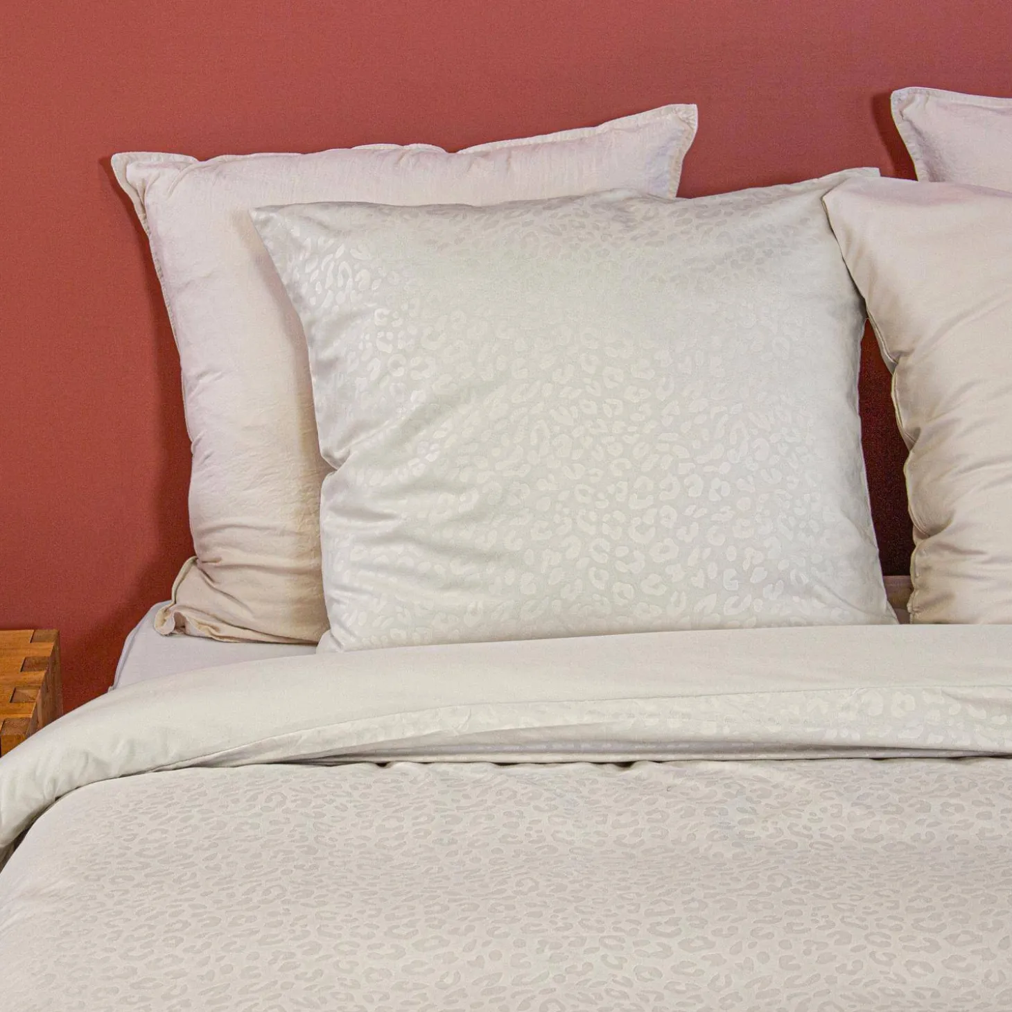 Tweepersoons beddengoed met luipaardprint omkeerbaar polyester