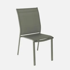 Uitschuifbare aluminium tuintafel met 12 stoelen