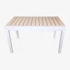 Uitschuifbare aluminium tuintafel voor 8 personen