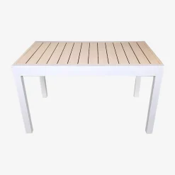 Uitschuifbare aluminium tuintafel voor 8 personen
