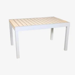 Uitschuifbare aluminium tuintafel voor 8 personen