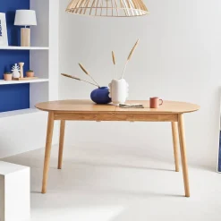 Uitschuifbare eettafel, 6-8 zitplaatsen, 160-210cm
