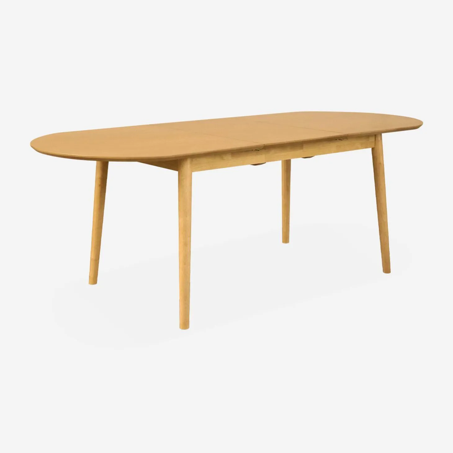 Uitschuifbare eettafel, 6-8 zitplaatsen, 160-210cm
