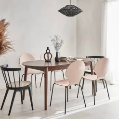Uitschuifbare eettafel, 6-8 zitplaatsen, 160-210cm
