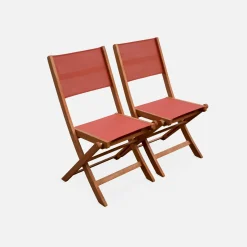 Uitschuifbare houten tuintafel met 10 stoelen