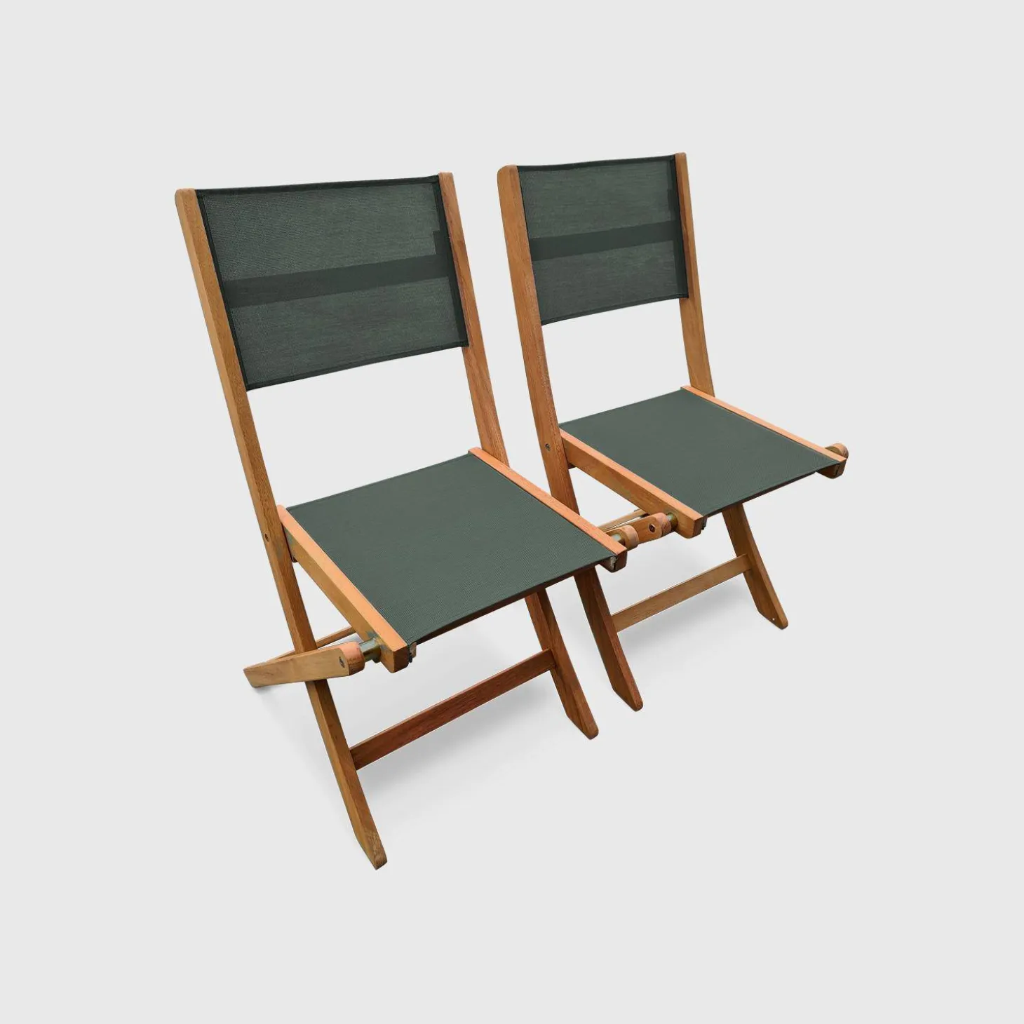 Uitschuifbare houten tuintafel met 8 stoelen