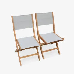 Uitschuifbare houten tuintafel met 8 stoelen