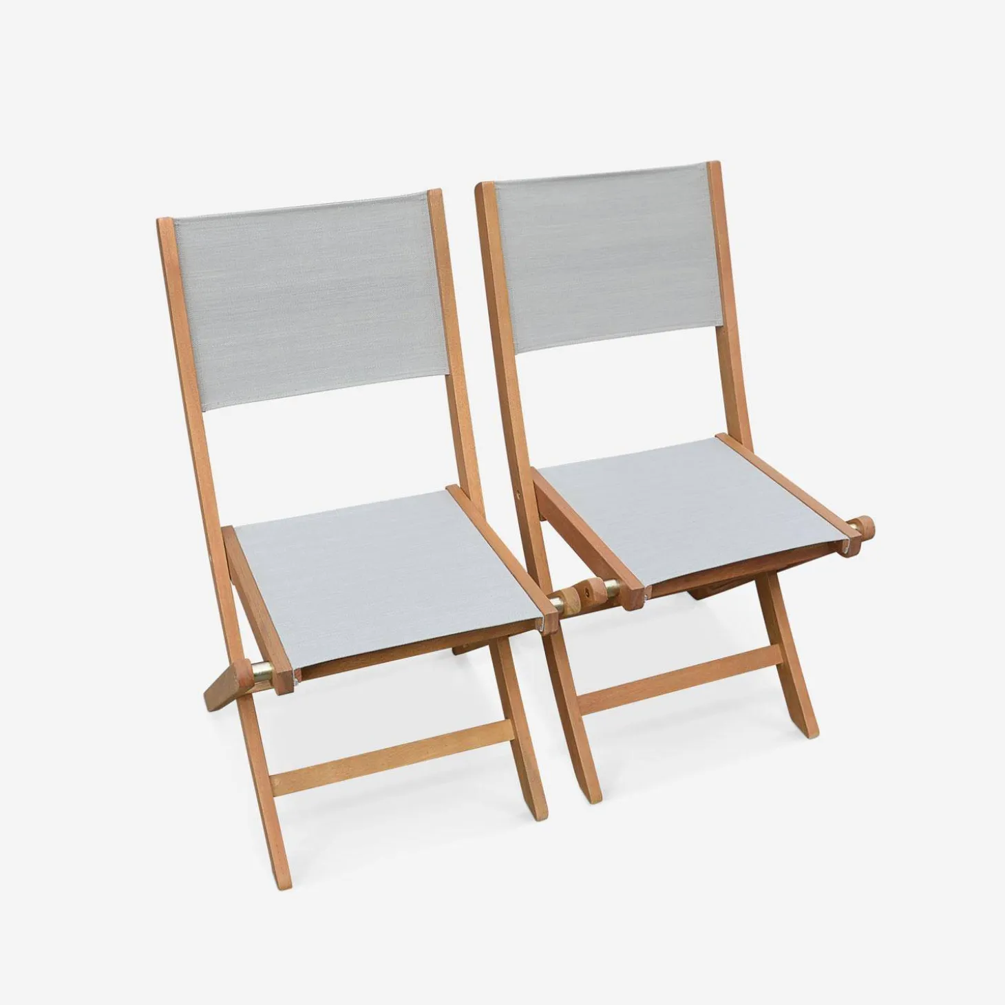 Uitschuifbare houten tuintafel met 8 stoelen