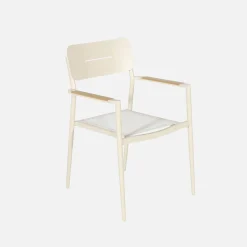 Uitschuifbare ovale tuintafel van aluminium en 8 stoelen