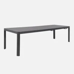 Uitschuifbare tuintafel 6-10 plaatsen aluminium