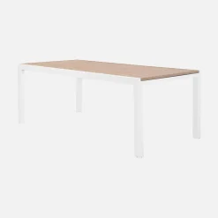 Uitschuifbare tuintafel 10-12 plaatsen aluminium
