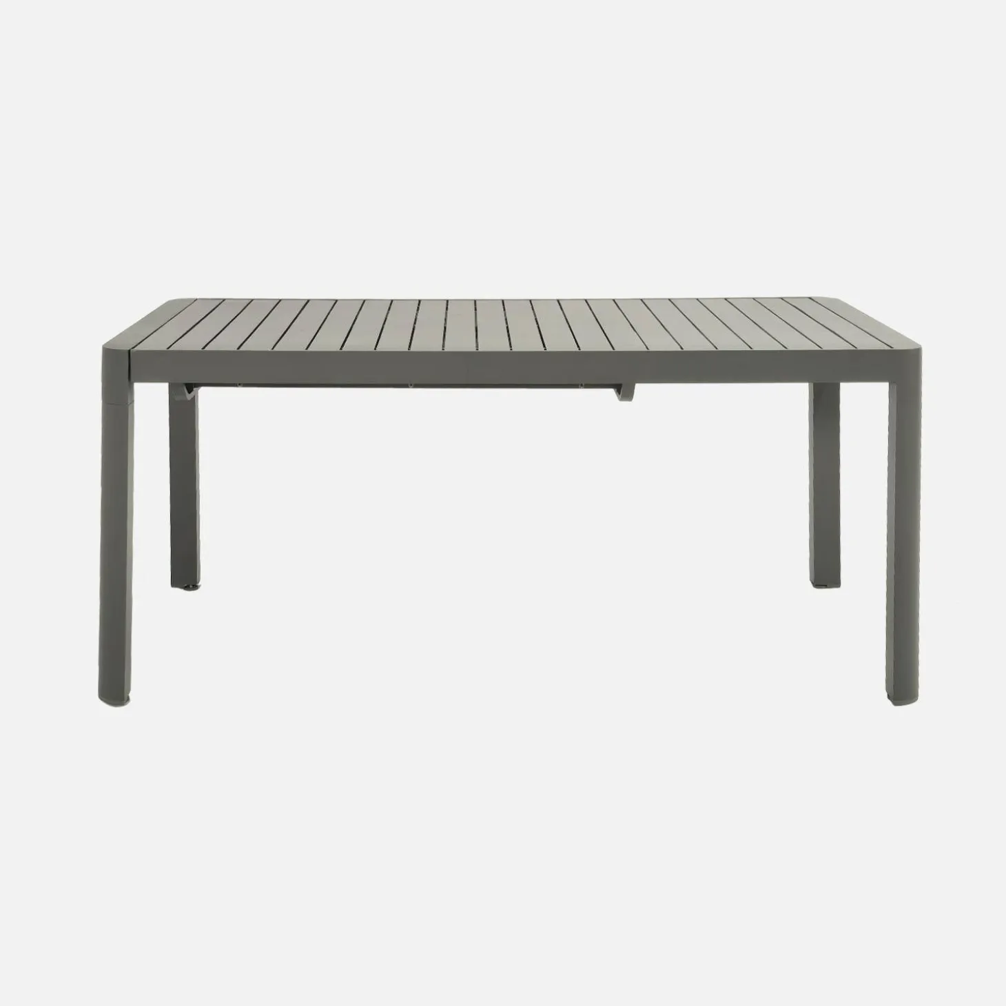 Uitschuifbare tuintafel 6-10 plaatsen aluminium