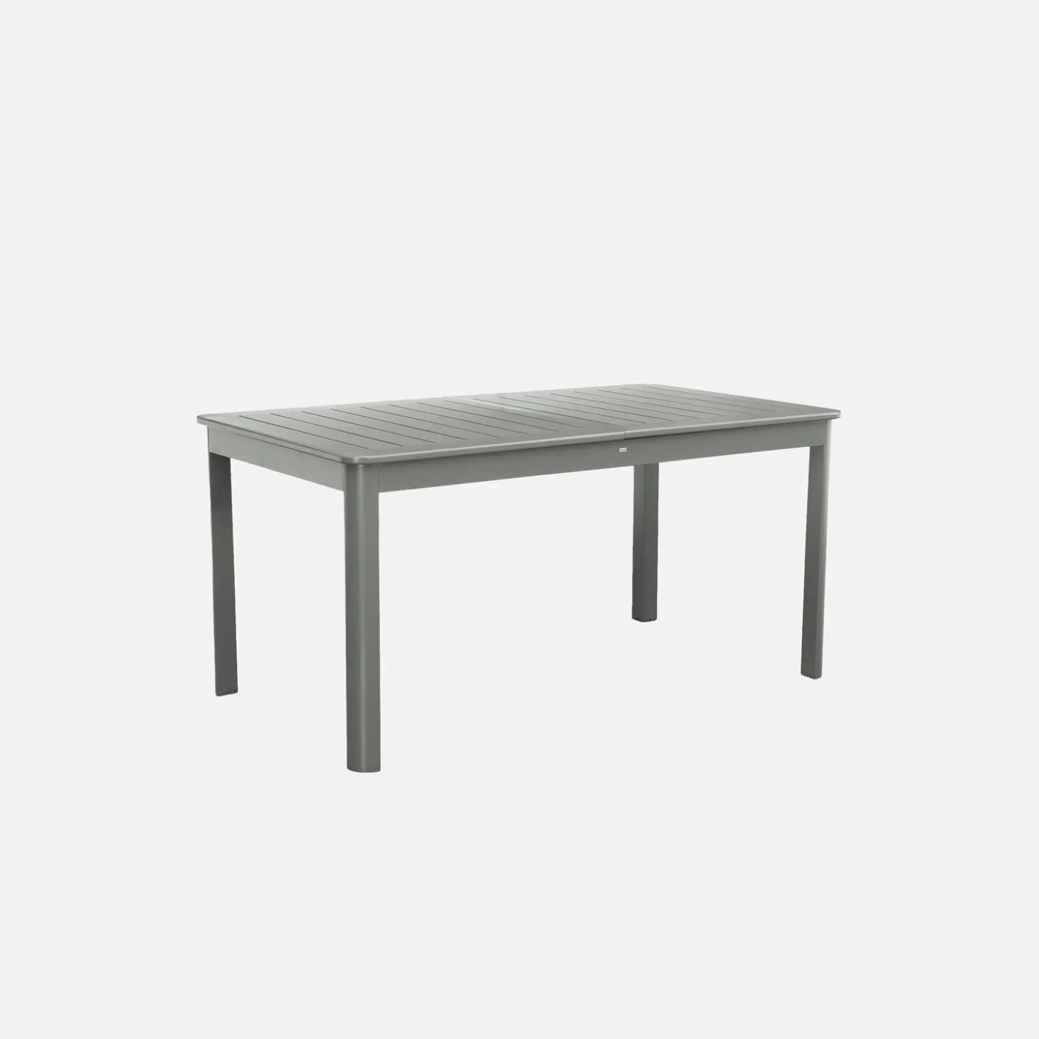 Uitschuifbare tuintafel van aluminium, 8 plaatsen