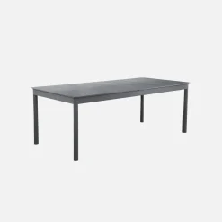 Uitschuifbare tuintafel van aluminium, 8 personen