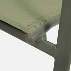 Uitschuifbare tuintafel van aluminium met 10 stoelen