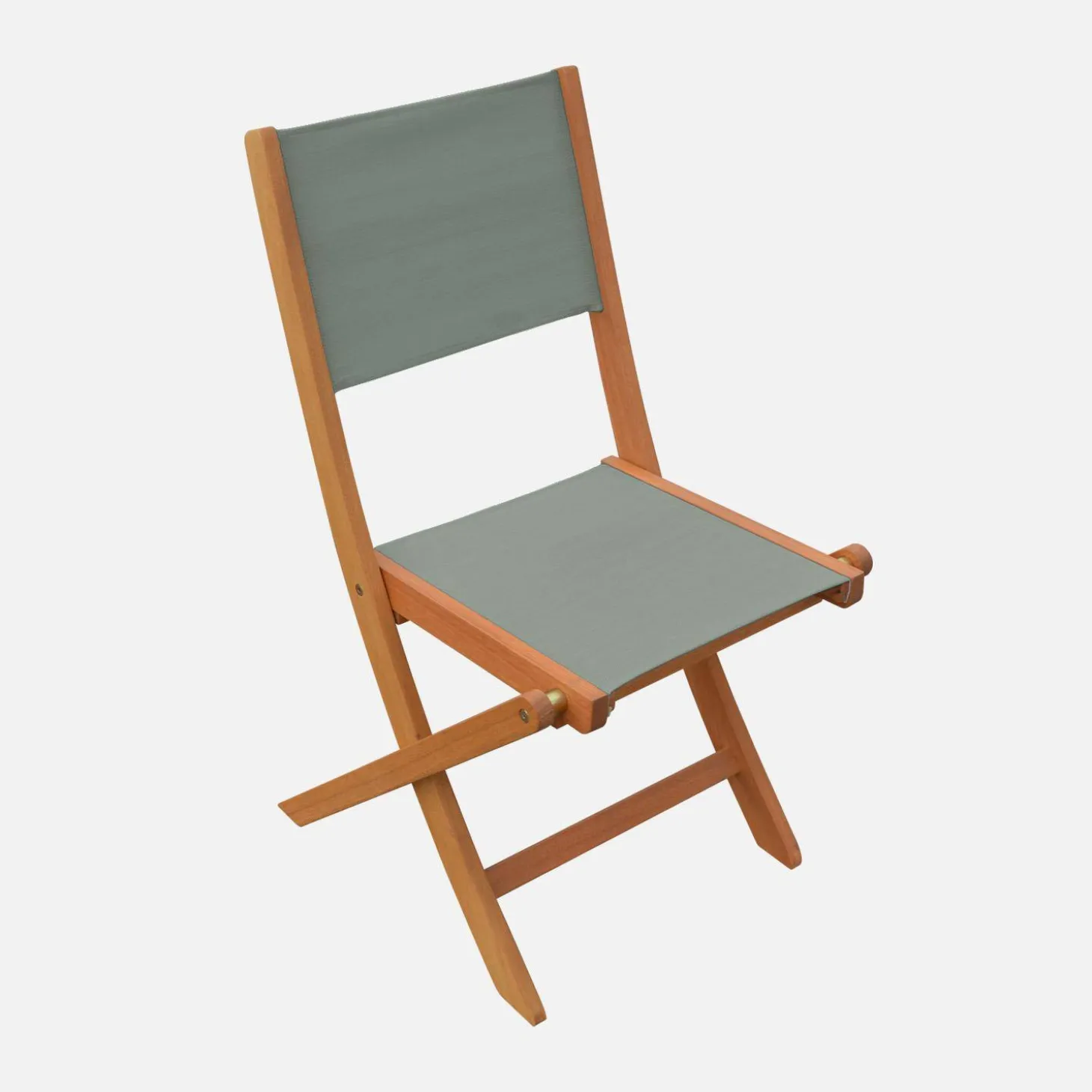 Uitschuifbare tuintafel van hout met 8 stoelen