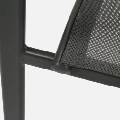 Uitschuifbare tuintafel van aluminium met 10 stoelen