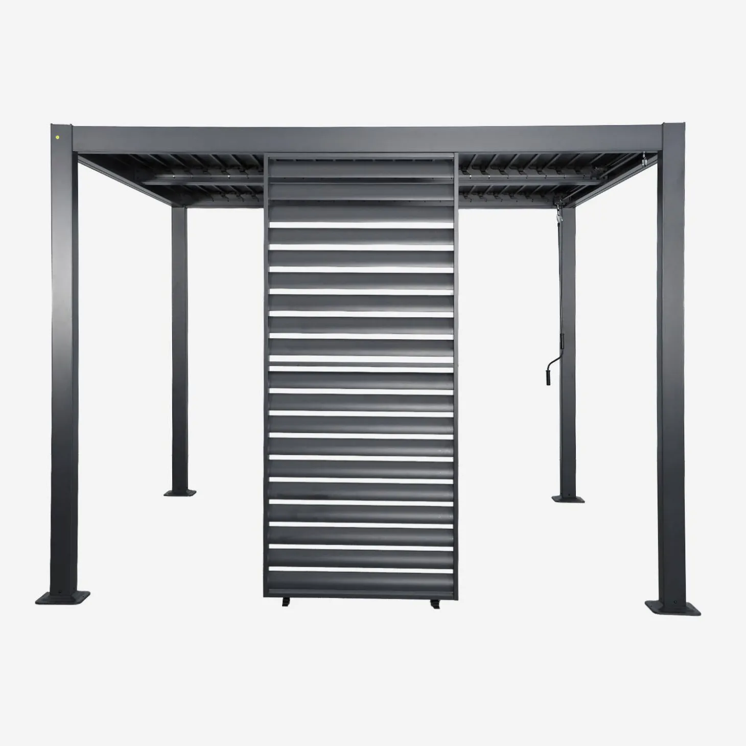 Vaste lamellenwand 100cm voor Palace pergola