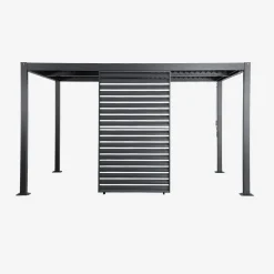 Vaste lamellenwand 130cm voor Palace pergola
