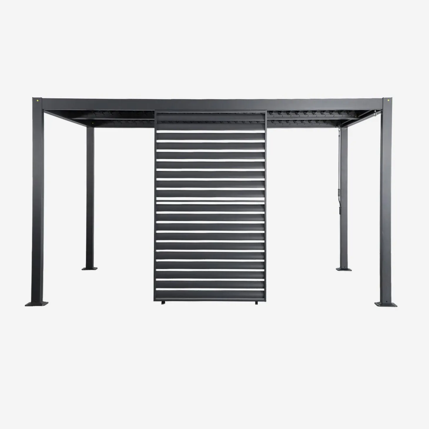 Vaste lamellenwand 130cm voor Palace pergola