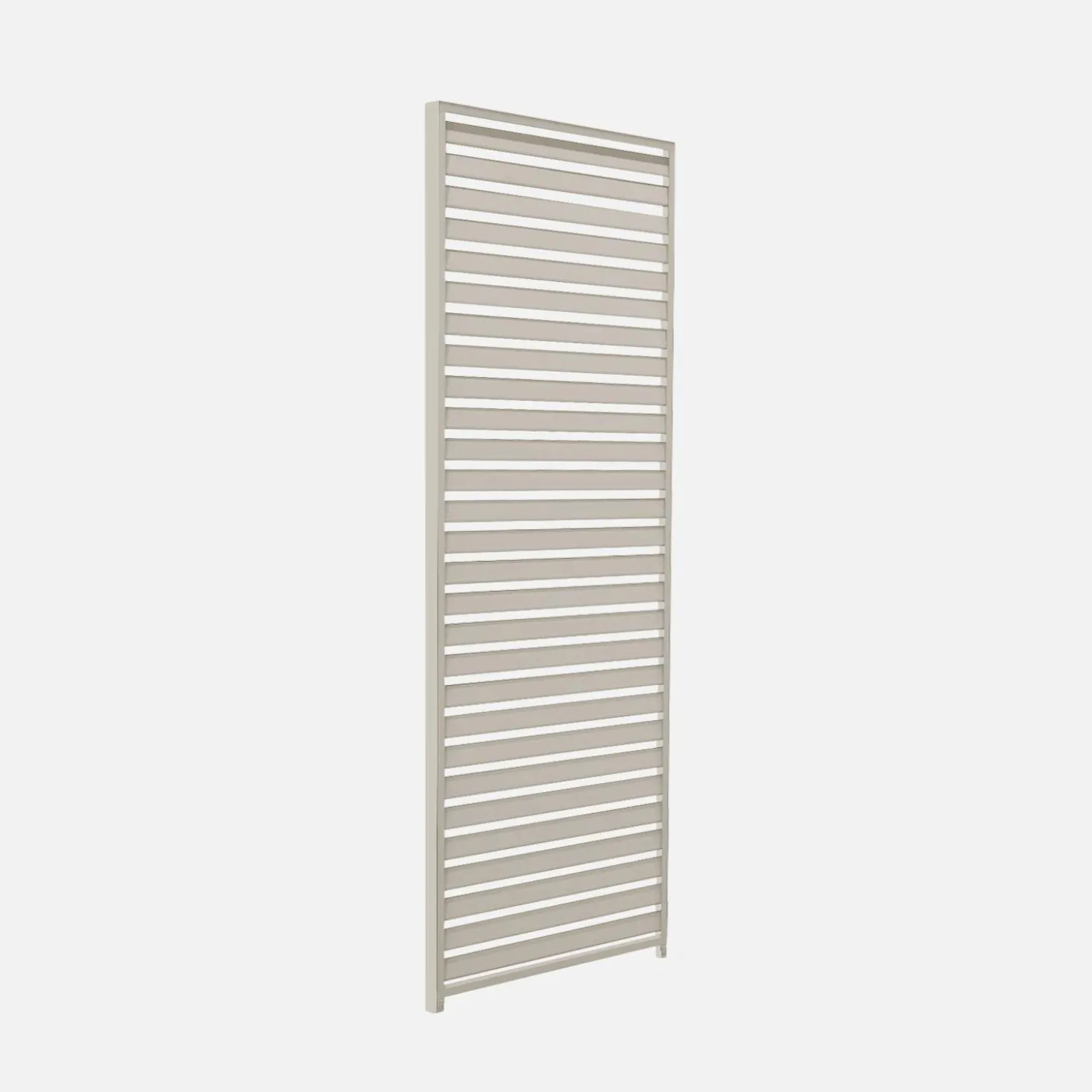 Vaste lamellenwand 130cm voor Triomphe pergola