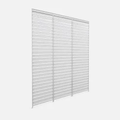 3 vaste lamellenwanden 130cm voor Triomphe pergola
