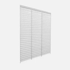 3 vaste lamellenwanden 100cm voor Triomphe pergola
