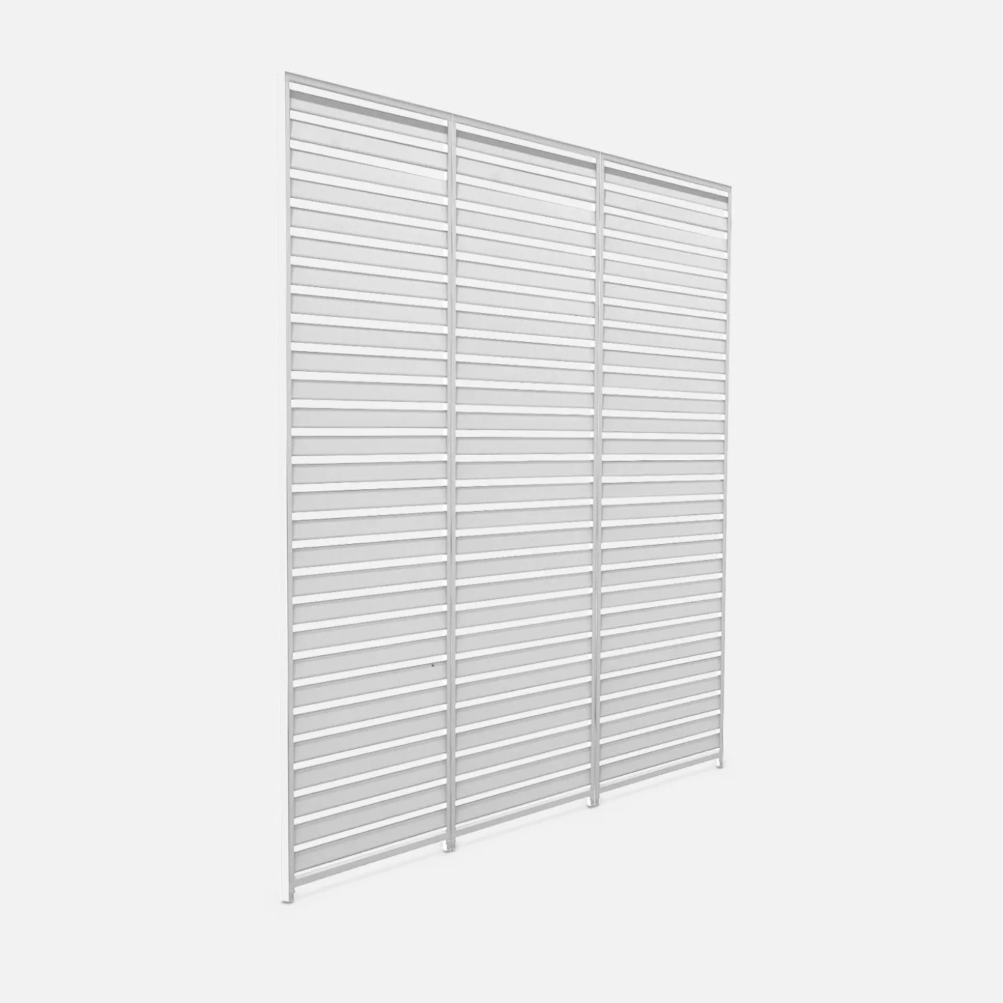 3 vaste lamellenwanden 100cm voor Triomphe pergola