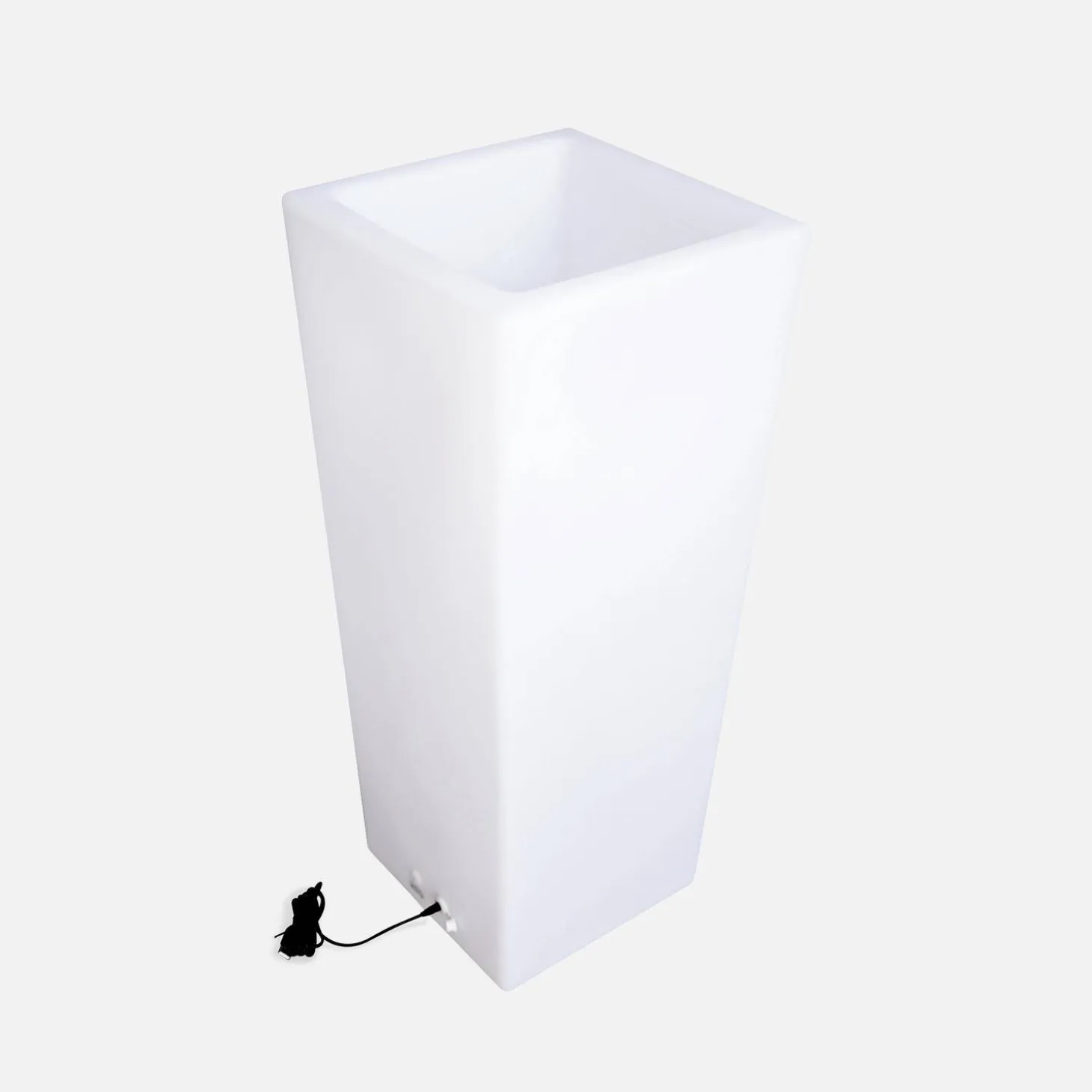 Verlichte bloempot LED 75cm