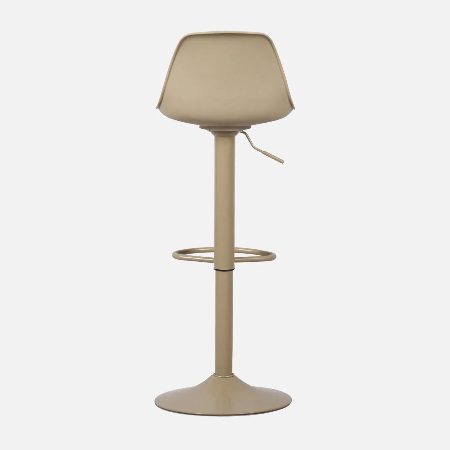 Verstelbare barkrukken 61,5/83,5cm kunstleer (set van 2)