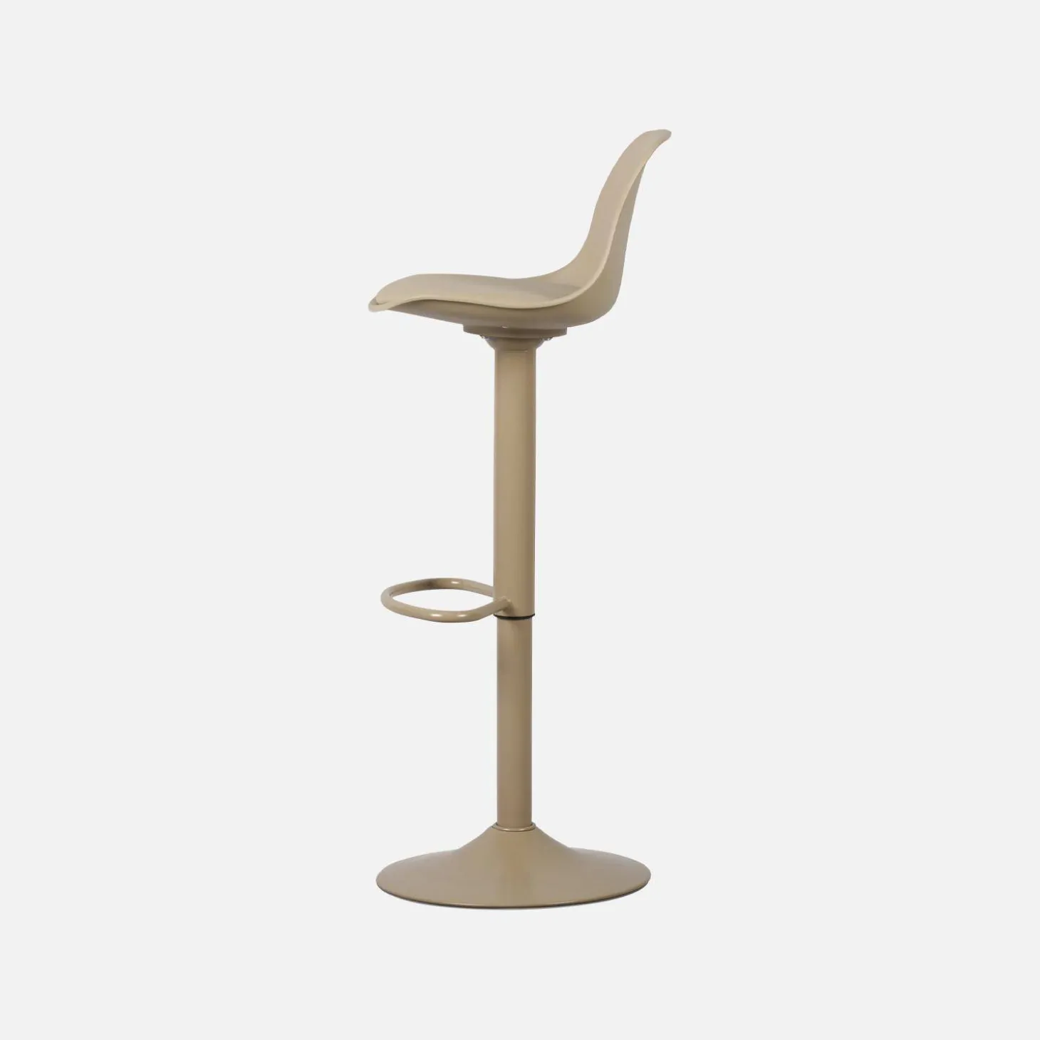 Verstelbare barkrukken 61,5/83,5cm kunstleer (set van 2)