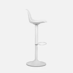 Verstelbare barkrukken 61,5/83,5cm kunstleer (set van 2)
