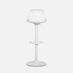 Verstelbare barkrukken 61,5/83,5cm kunstleer (set van 2)