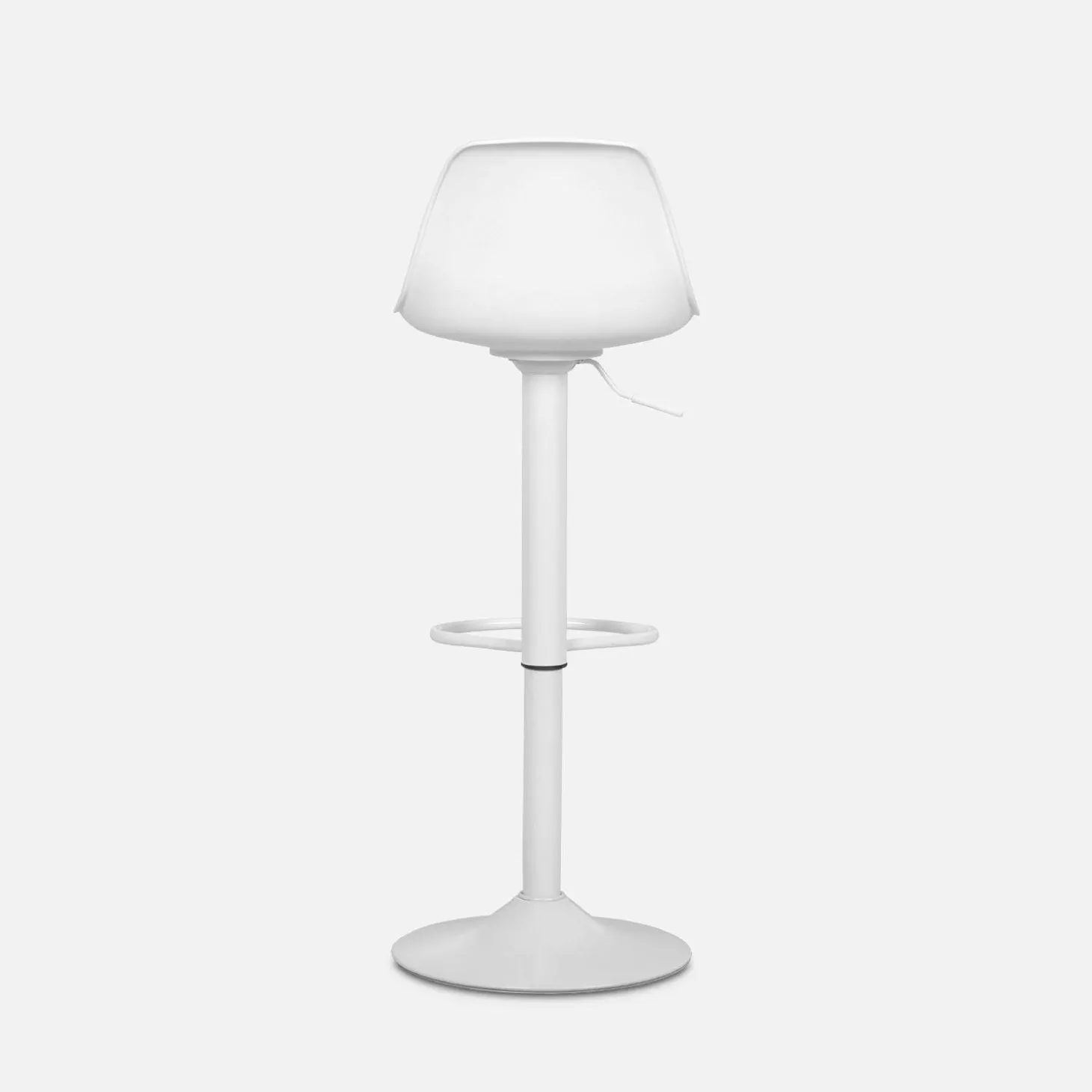 Verstelbare barkrukken 61,5/83,5cm kunstleer (set van 2)