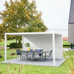 Verstelbare lamellenwand 130cm voor Triomphe pergola