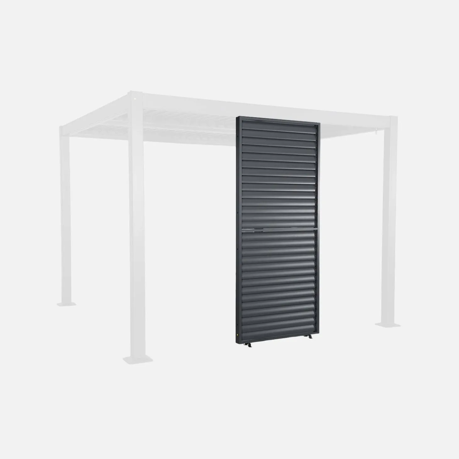 Verstelbare lamellenwand 100cm voor Palace pergola