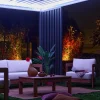 Verticale lamellenwand 100cm voor Triomphe pergola
