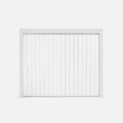 Verticale lamellenwand 3m aluminium voor pergola 3x3m V2 4x3m 6x3m Triomphe