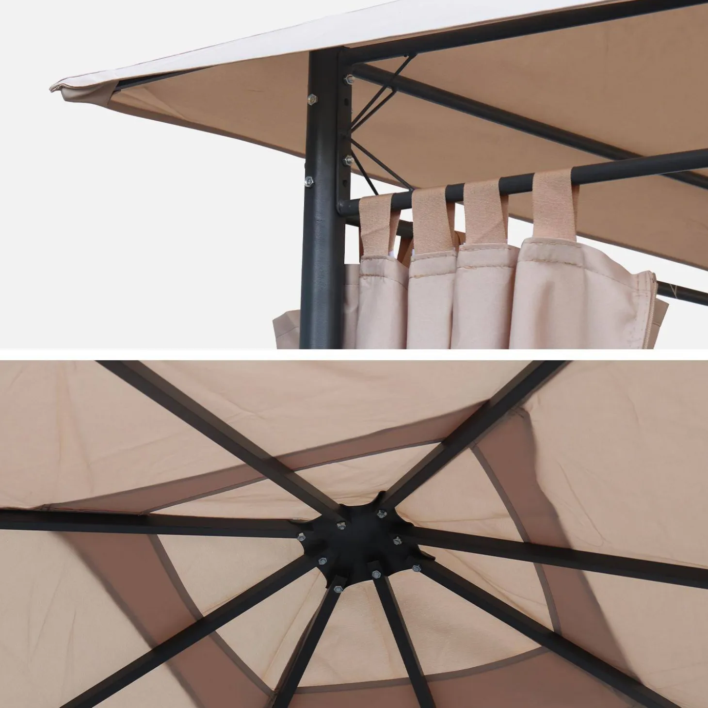 Vervangend dakdoek Elusa 3x3