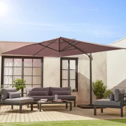Vervangend parasoldoek zweefparasol 3x4m