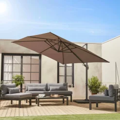 Vervangend parasoldoek zweefparasol 3x3m