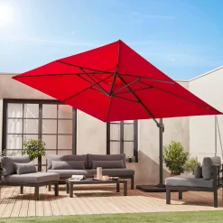 Vervangend parasoldoek zweefparasol 3x4m