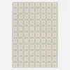 Vintage binnen/buiten tapijt, crème, beige en groen