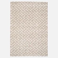 Vloerkleed met kleine motieven veelkleurig