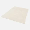 Vloerkleed voor binnen met reliëf patroon crème